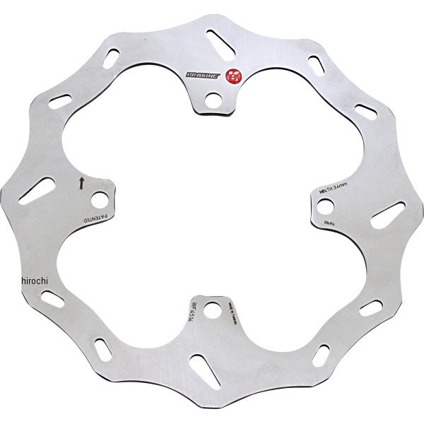 ブレーキ ディスク ローター W-Fix 19年-20年 KX450F リア