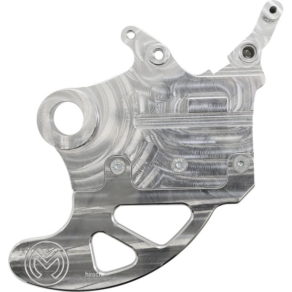 リアディスクブレーキローターガード シルバー