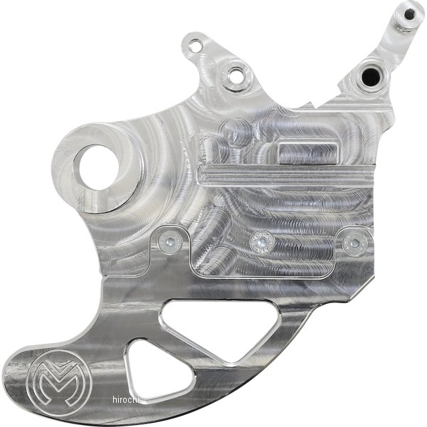 リアディスクブレーキローターガード シルバー