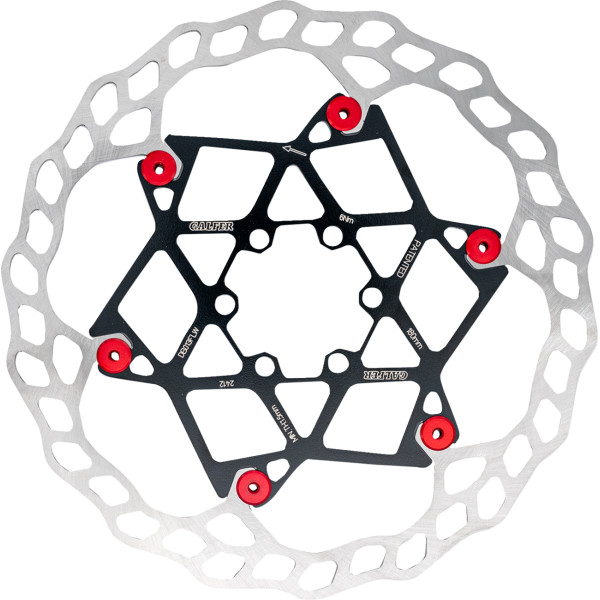 ブレーキ ローター BIKE 203X2.0MM FLOATING RED