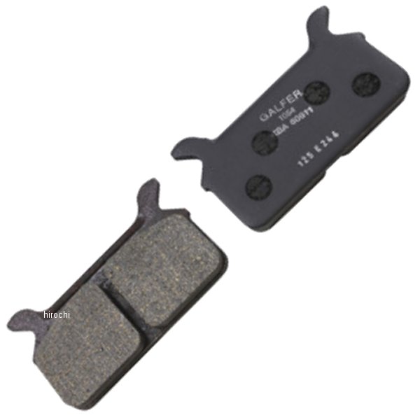 PAD BRAKE REAR SEMI-M