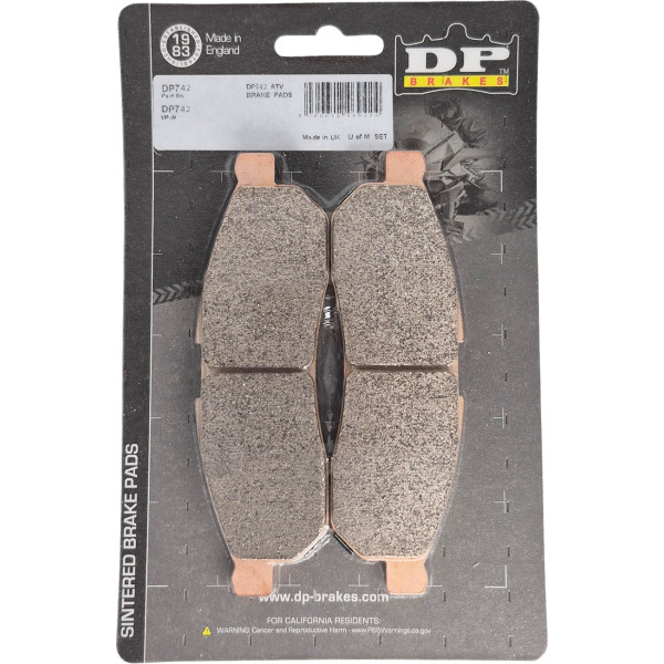 BRAKE PAD SINTERED  POLARIS