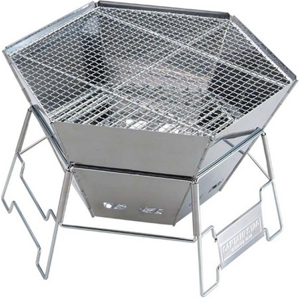 ヘキサ ステンレス ファイアグリル