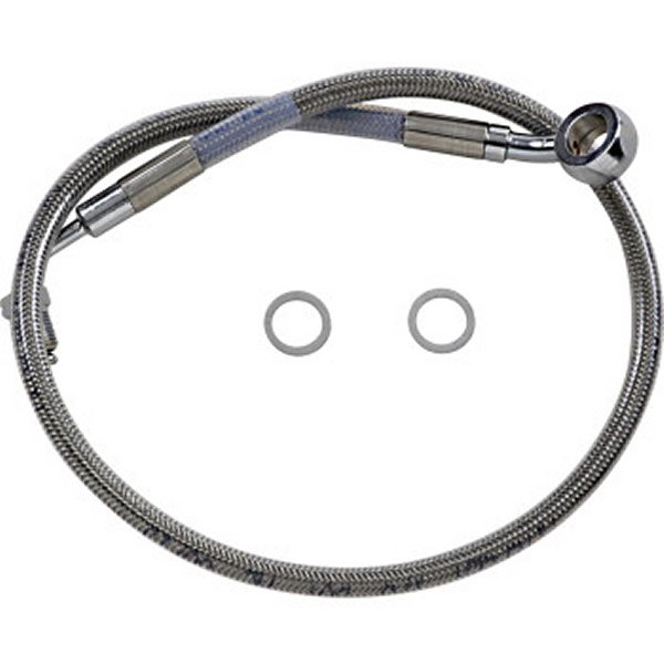 フロント ブレーキライン ステンレス 18年以降 FXFB ABS付 アッパー +2インチ(23.5インチ)