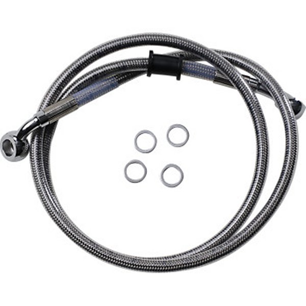 フロント ブレーキライン ステンレス 標準長 18年以降 FXBB ABS無 41800606