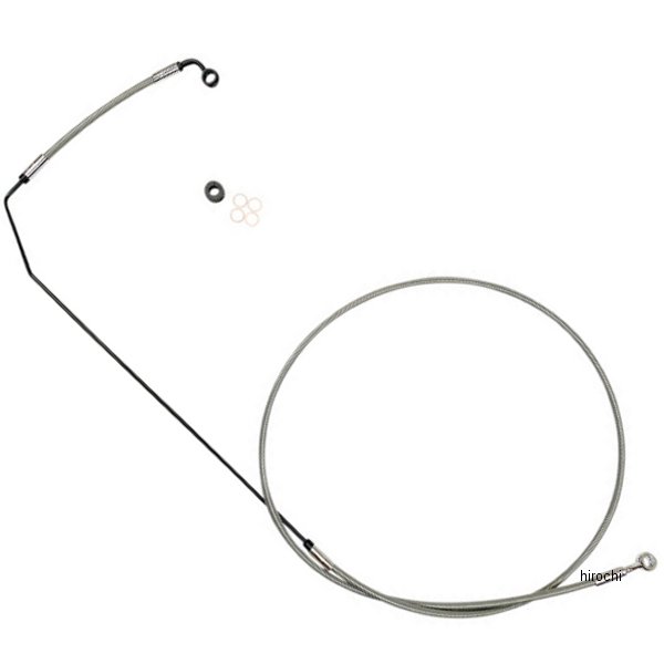 ブレーキホース XR アッパー 15年-19年 Chief 6インチロング ステンレス/クローム