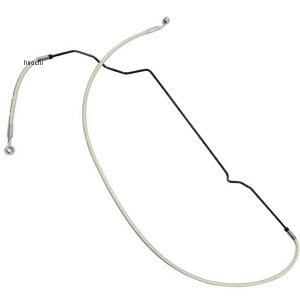 【セール特価】 ブレーキホース XR アッパー 18年-22年 Scout Bobber 8インチロング Sterling Chromite2