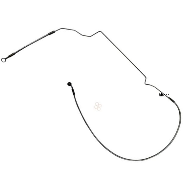 ブレーキホース XR アッパー 18年-22年 Scout Bobber 10インチロング Black Pearl