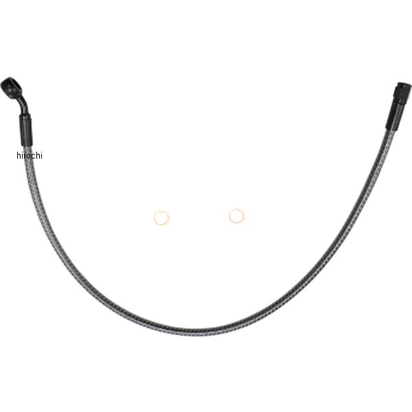 ブレーキホース アッパー 23インチ 3/8インチ 35°フィッティング KARBONFIBR