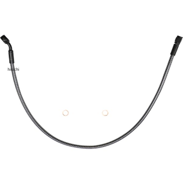 ブレーキホース アッパー 25インチ 3/8インチ 35°フィッティング KARBONFIBR