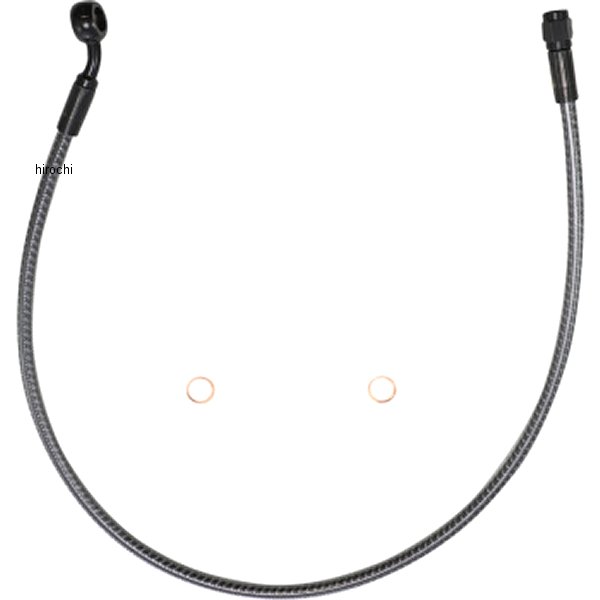 ブレーキホース アッパー 27インチ 3/8インチ 35°フィッティング KARBONFIBR