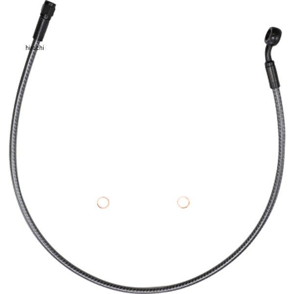 ブレーキホース アッパー 29インチ 3/8インチ 35°フィッティング KARBONFIBR