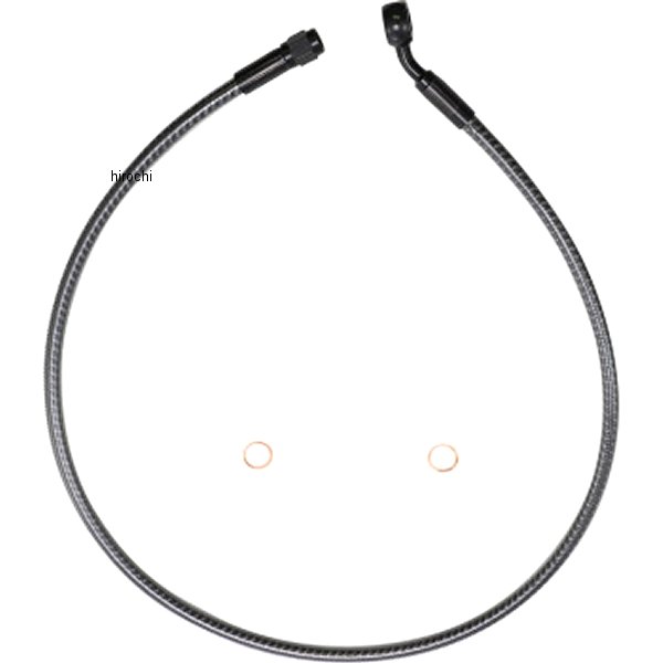 ブレーキホース アッパー 31インチ 3/8インチ 35°フィッティング KARBONFIBR