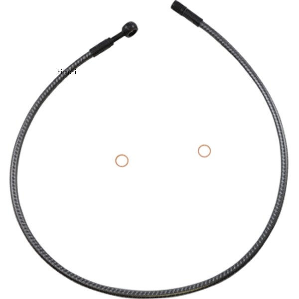 ブレーキホース アッパー 32インチ 10mm/180° KARBONFIBR