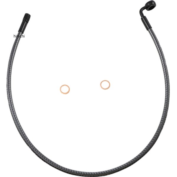 ブレーキホース アッパー 28インチ 12mm/90° KARBONFIBR