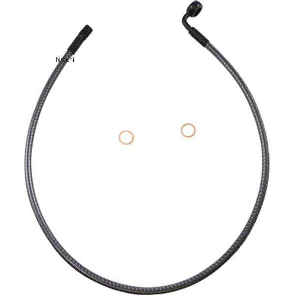 ブレーキホース アッパー 30インチ 12mm/90° KARBONFIBR