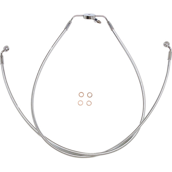 ブレーキライン アッセンブリ 22年-23年 ハーレー FXLRS シルバー