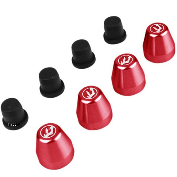 BRAKE BLEEDER COVER RED