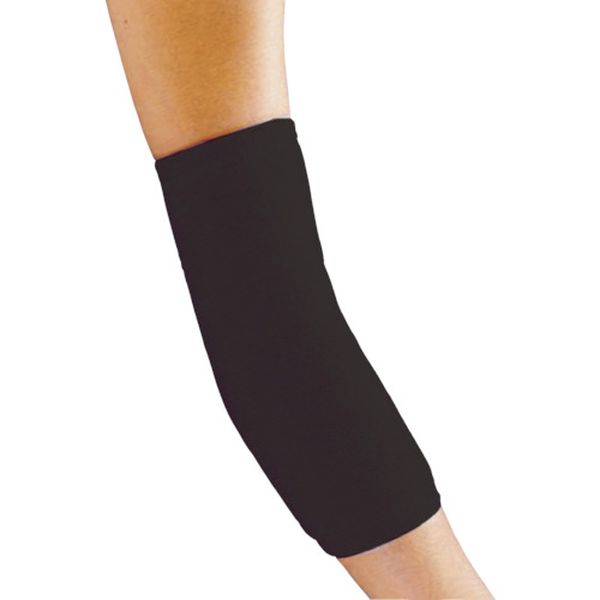 快適ストレッチサポーターひじ 1枚 黒 フリー