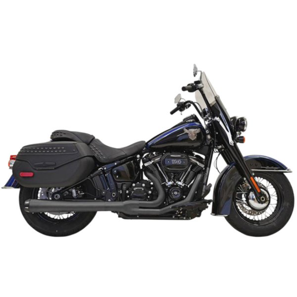 フルエキゾースト ロードレイジ FLHC/FLDE ロング 黒