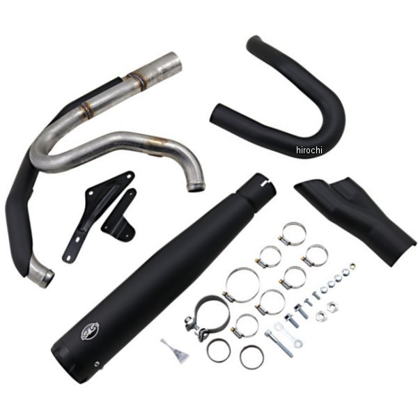 エキゾースト BLK 2-1RC M8 ST