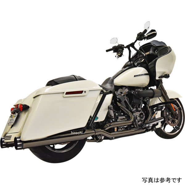 【セール特価】 フルエキゾースト トゥルーデュアル マーキュリー 17年-20年 ツーリング ブラッククローム