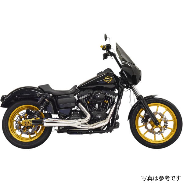 フルエキゾースト リッパー 2in1 06年-17年 ダイナ クローム