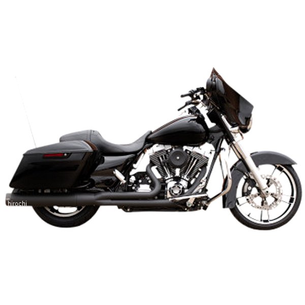 【セール特価】 EXH.50ST 2-1 BLK 07年-16年 ハーレー ツーリング
