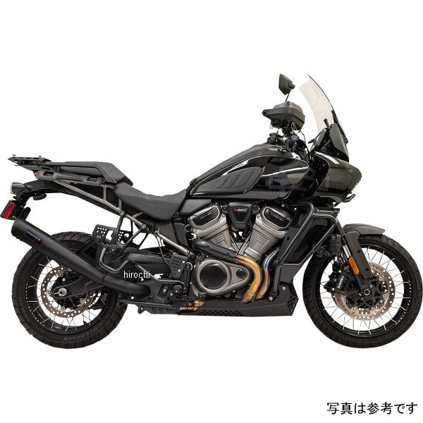 スリップオンマフラー 4インチ 21年-22年 パンアメリカ 黒