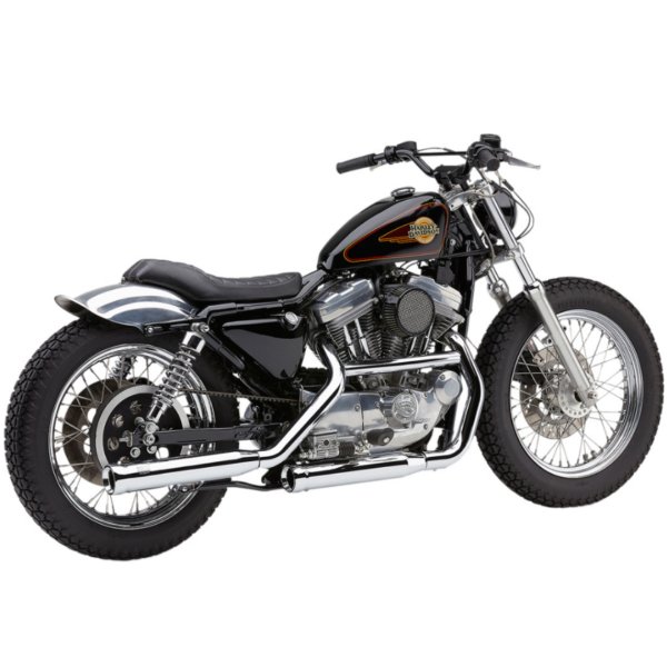 3インチ スリップオンマフラー NH 86年-03年 XL クローム