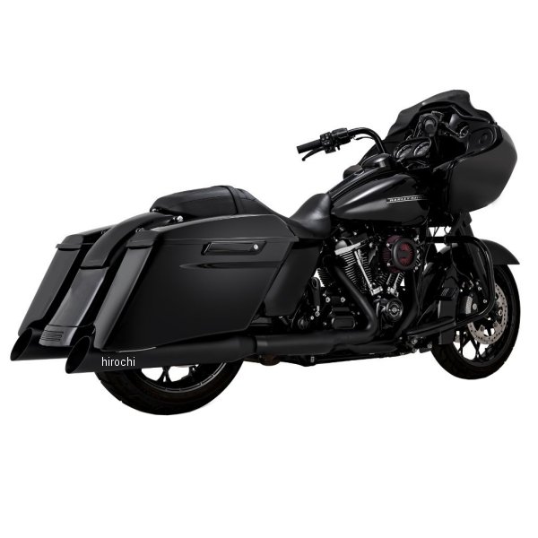 VANCE＆HINES Backslash450 スリップオンマフラー 17年-22年 ツーリング 黒