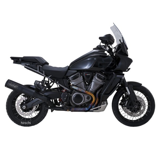 スリップオンマフラー Adventure ハイアウトプット 450 21-22年 パンアメリカ1250 黒