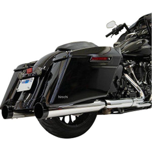 スリップオンマフラー 4-1/2インチ 17年-23年 FLHRXS クローム