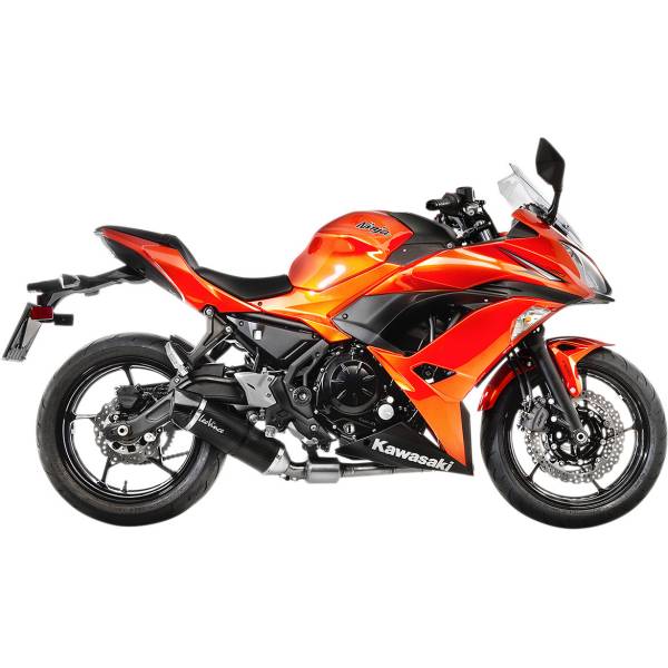 LV One Evo エキゾーストシステム 17年-21年 Z650 ABS 黒