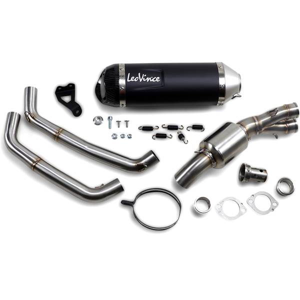 LV One Evo Black Edition エキゾーストシステム 17年-20年 MT-07 黒