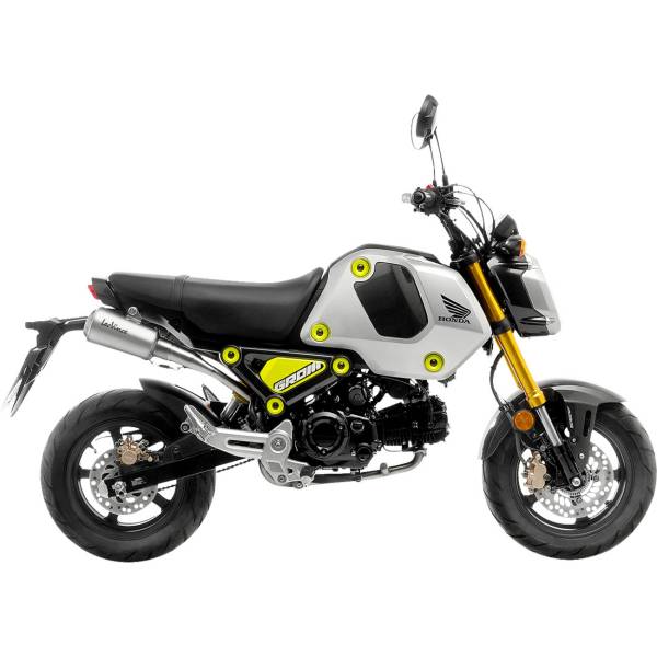 LV-10 エキゾーストシステム 22年-23年 MSX125 Grom シルバー