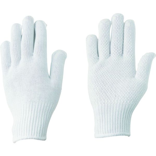 綿すべり止め手袋 5双組