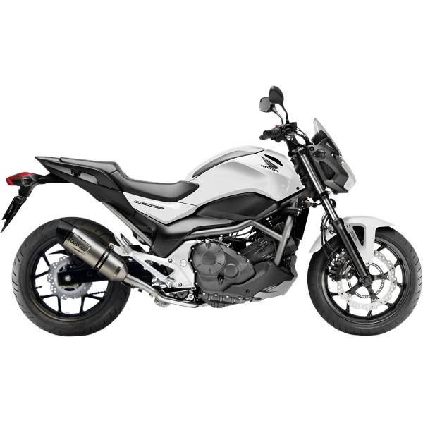 LV One EVO スリップオンマフラー 14年-16年 NC750X シルバー