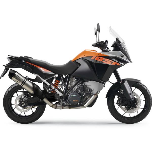 LV One EVO スリップオンマフラー 15年-16年 KTM 1050 Adventure シルバー
