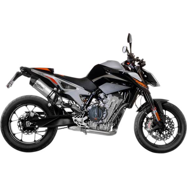 LV One EVO スリップオンマフラー 21年-22年 KTM 890 Duke シルバー