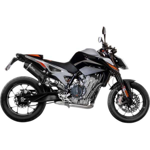 LV One EVO スリップオンマフラー 21年-22年 KTM 890 Duke 黒