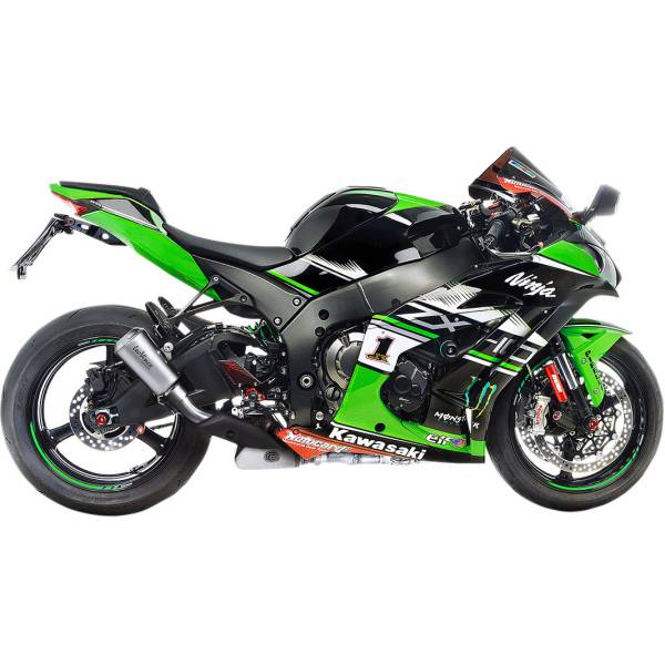 LV-10 Titanium スリップオンマフラー 16年-23年 Ninja ZX-10R シルバー