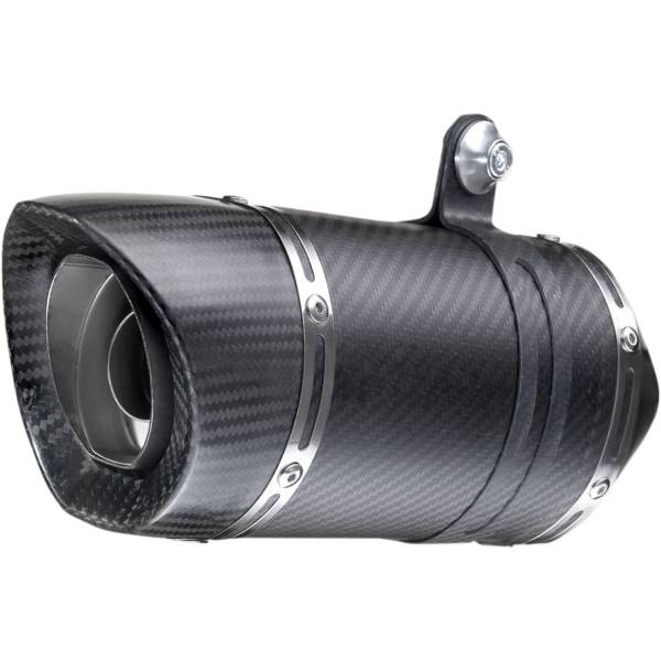 【セール特価】 LV One Pro スリップオンマフラー 18年-19年 トライアンフ Street Triple 765 黒