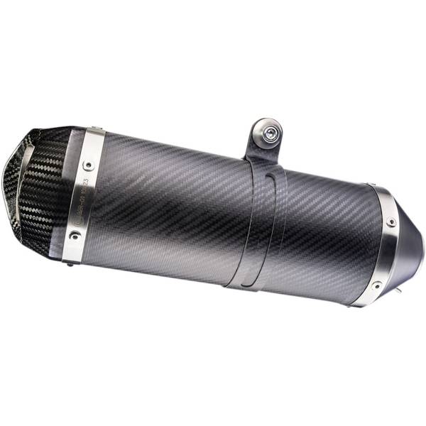 Universal LV One EVO スリップオンマフラー 黒