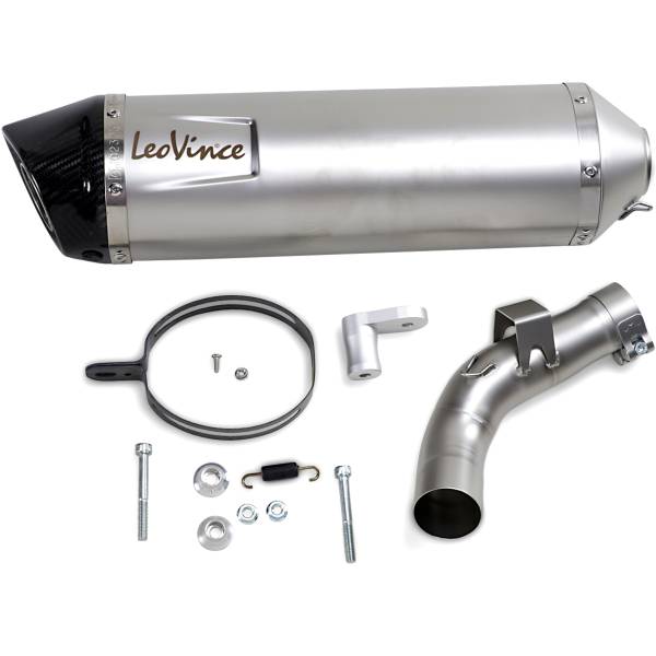 LV One EVO スリップオンマフラー 19年 Versys1000 シルバー