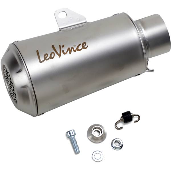 Universal LV-10 スリップオンマフラー シルバー