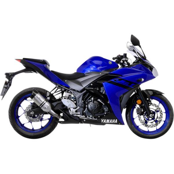 【セール特価】 LV Pro スリップオンマフラー 22年-23年 YZF-R3 シルバー