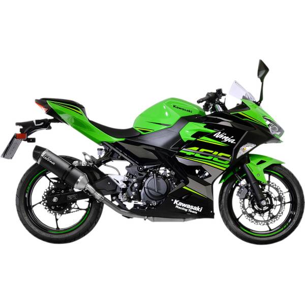 【セール特価】 LV One EVO スリップオンマフラー 24年 Ninja 500 黒