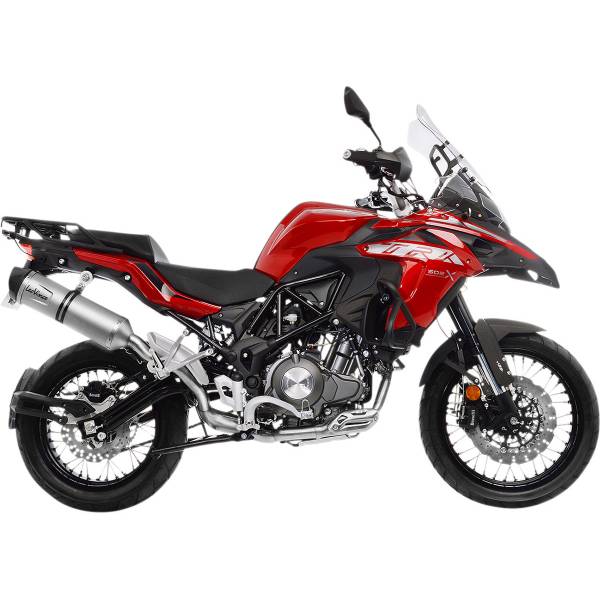 LV One EVO スリップオンマフラー 21年-23年 Benelli TRK502X シルバー