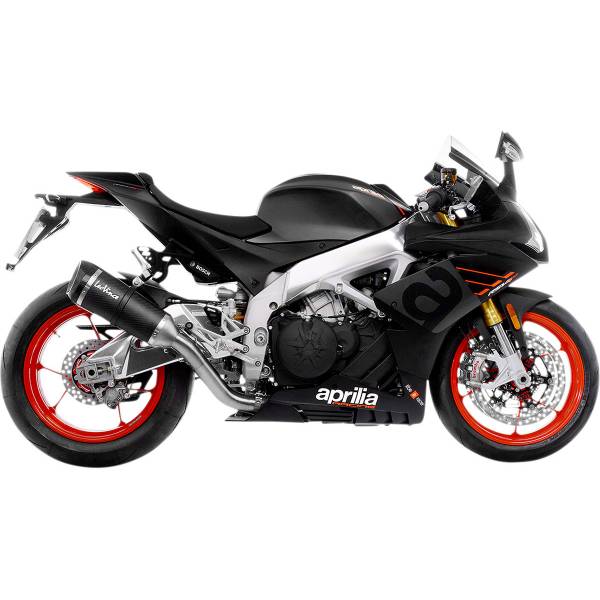 Factory S スリップオンマフラー 17年-20年 アプリリア RSV4 RR 黒